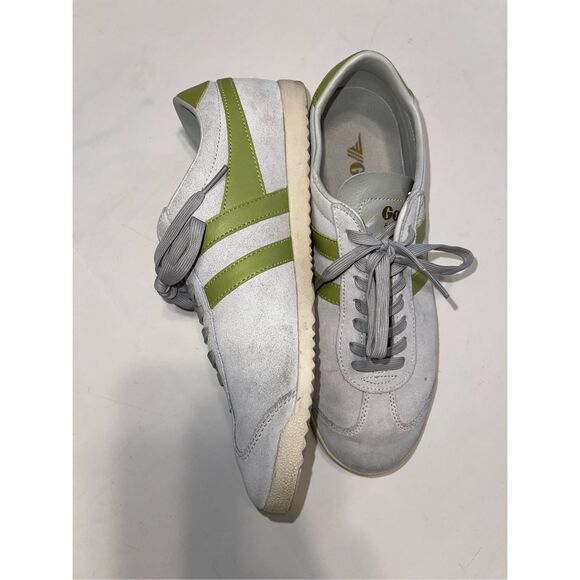 Gola Harrier Suede CMA192 Men's Size 11‎ Lifestyle Shoes Tan Retro Sneakers - Picture 4 of 8